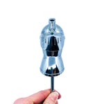 Vintage Knight Helmet Bottle Pourers, Pair