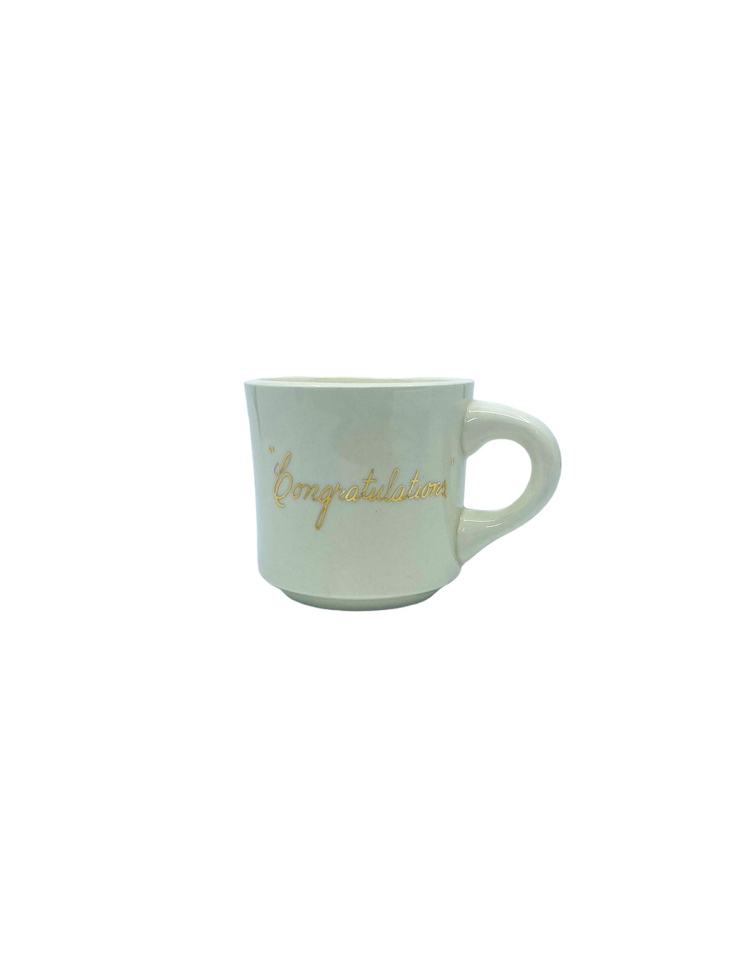Vintage “Congratulations” Mug
