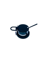 Vintage Alessi Sotsass Parmigiana Chesse Cellar, Black