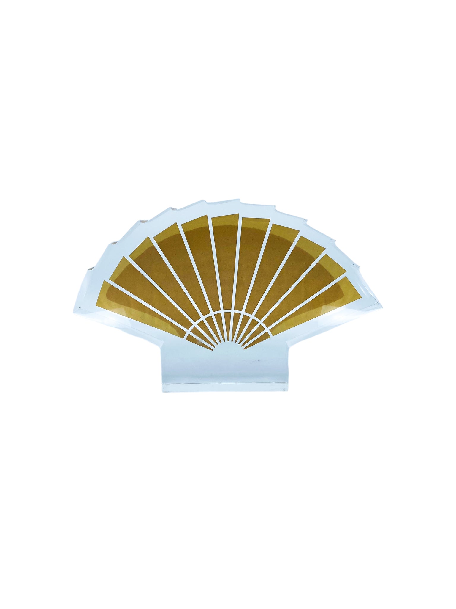 Vintage Lucite Fan Object