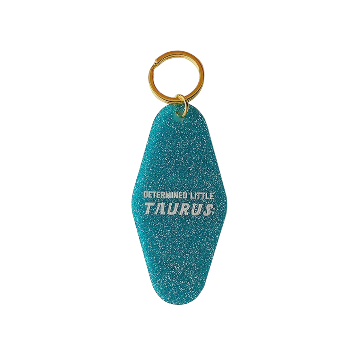 Determined Little Taurus Keychain
