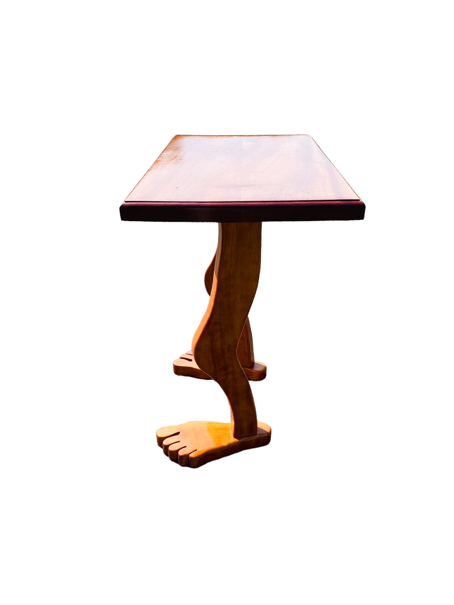 Custom Hand Made ‘Footed’ Table, **Local Pick Up Only