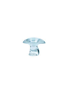 Rare Vintage Viking Glass Clear Mushroom