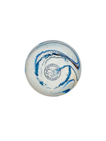 Nemadji Blue Swirl Pottery Bowl