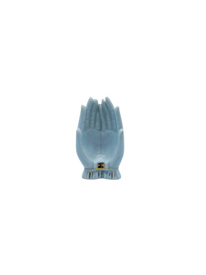 Vintage Praying Hands Porcelain Ashtray, Japan
