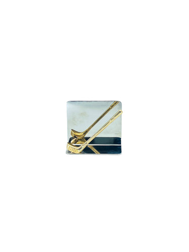 Brass & Chrome Golf Club Letter Holder