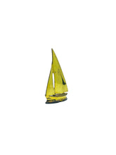 Mini Brass Sailboat