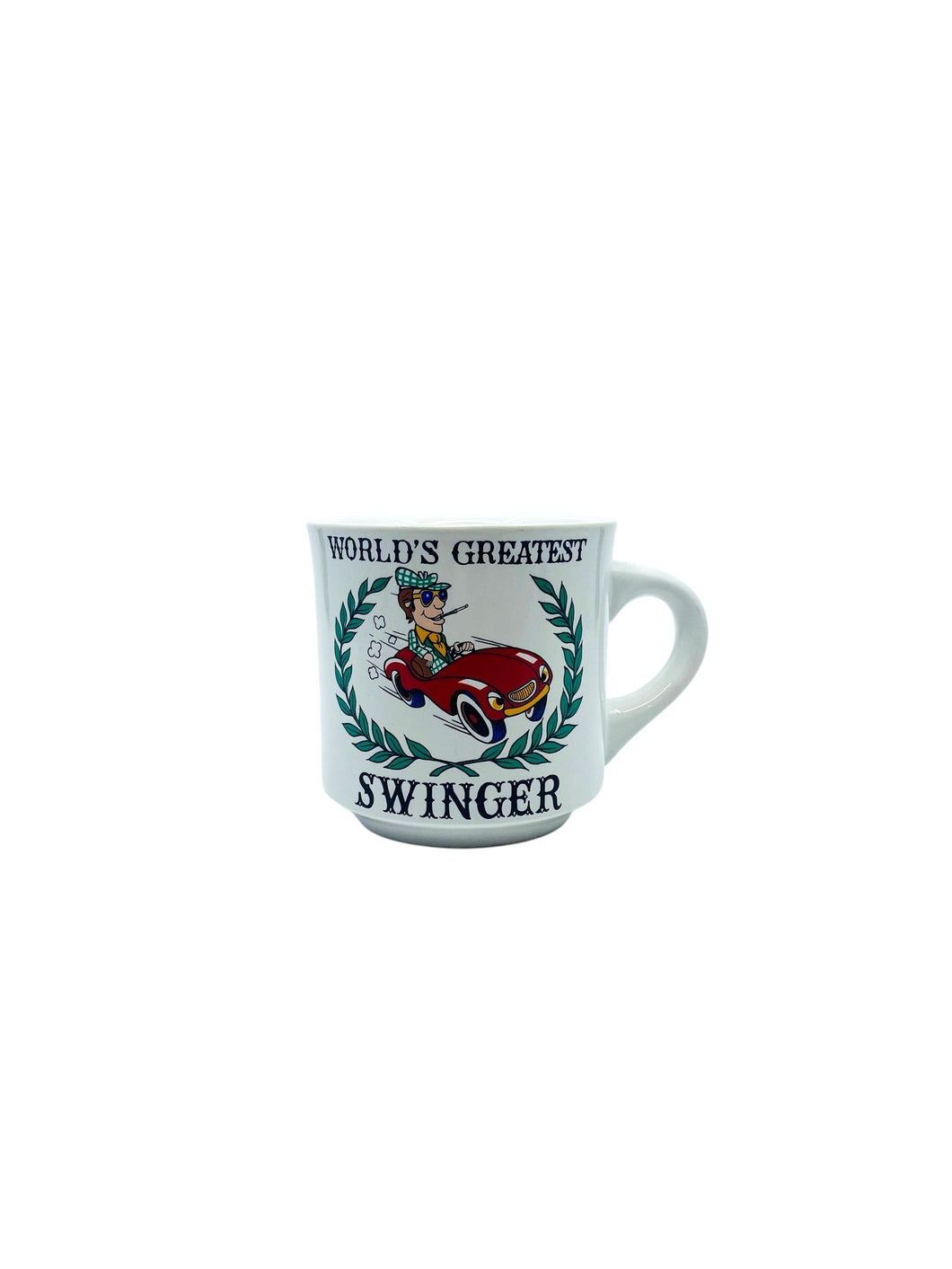 Vintage “World’s Greatest Swinger” Golf Mug