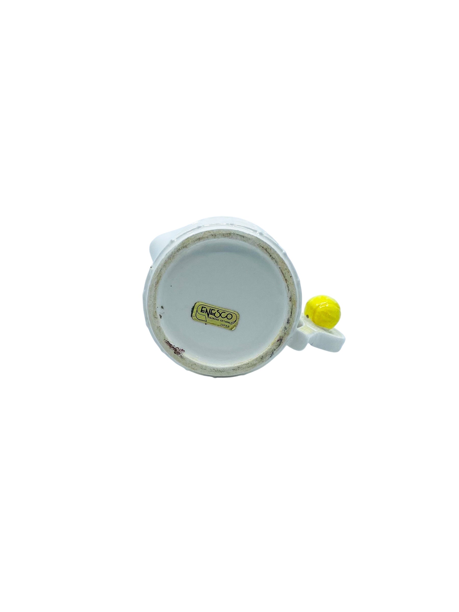 Vintage Enesco Ceramic Tennis Tea Set, Japan