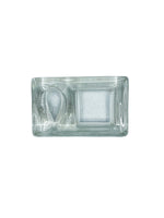 Vintage Pukberg Textured Glass Pipe Rest & Ashtray, Sweden