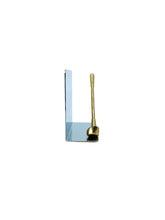 Brass & Chrome Golf Club Letter Holder