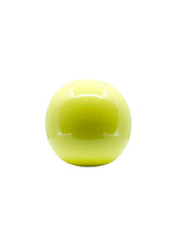 Vintage Canary Yellow Round Ceramic Vase