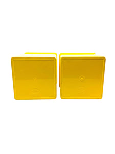Vintage Dansk Gourmet Designs Yellow Mod Canisters, 1 Set Available
