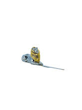 Heavy Silver & Gold Lion Letter Opener