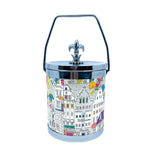 Vintage Chrome London Landscape Ice Bucket