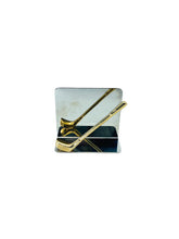 Brass & Chrome Golf Club Letter Holder