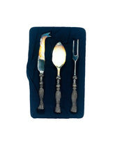 Silea Silver Plated Tassle Handle Cheese Tools