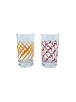 Fishs Eddy Juice Glasses, Set of 4