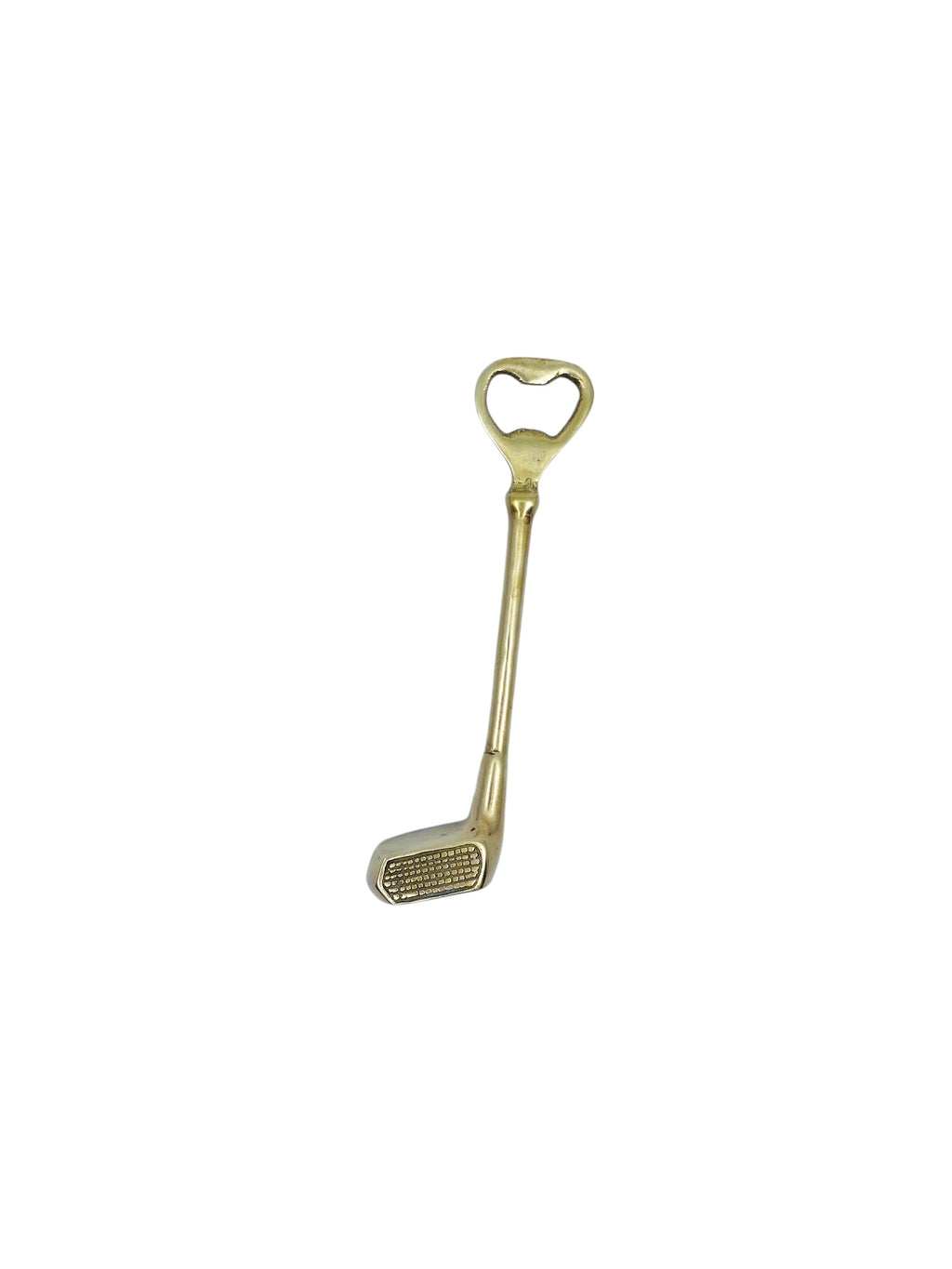 Vintage Brass Golf Club Bottle Opener