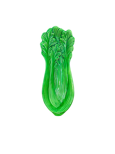 Vintage 1975 Ceramic Celery Dish