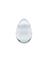 Vintage Libbey Glass Egg Shaped Canister
