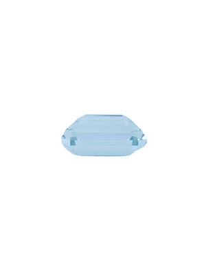 Glass Emerald Cut Paperweight