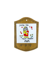 Vintage “World’s Greatest Mom” Key Ring Wall Hanging