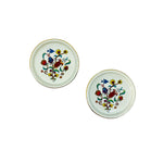 Vintage Hand Painted Porcelain Stacking Dishes