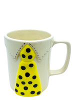 Vintage 1981 Polka Dot Tie Mug