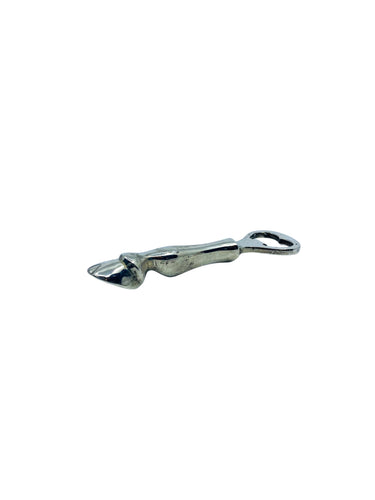 Vintage Chrome Horse Hoof Bottle Opener
