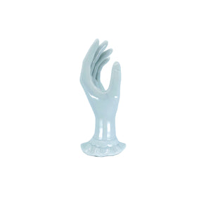 Vintage White Ceramic Hand with Cuff Detail