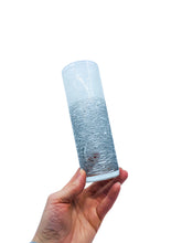 Vintage Libbey Gray Ombre Textured Tom Collins Glasses, Set of 4