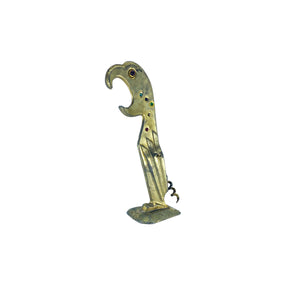 Vintage Art Deco Figural Parrot Bottle Opener & Corkscrew, 1950’s