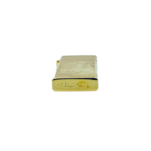 Vintage 14kt Gold Plated Slim Butane Lighter, New