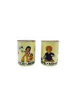 Vintage 1960’s Mother & Father Mugs, Japan