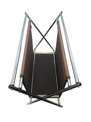 Vintage Mod Brown Magazine Rack