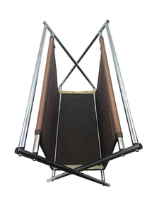 Vintage Mod Brown Magazine Rack