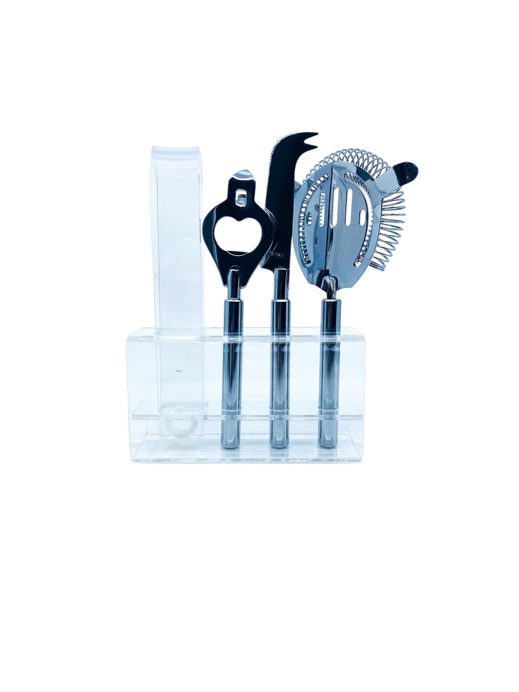 Vintage 5 Piece Modern Bar Tool Set, NIB