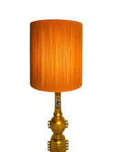 1950s Hollywood Regency James Mont Attributed Asian Brass Table Lamp, Local Pick Up Only**