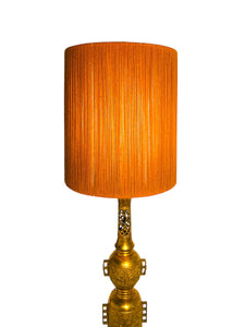 1950s Hollywood Regency James Mont Attributed Asian Brass Table Lamp, Local Pick Up Only**