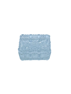 Vintage 1980’s Crystal Ashtray with Cigarette Case, Poland
