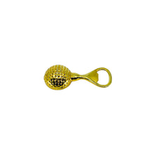 Vintage Brass Plated Golf Ball Bottle Opener