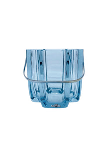Vintage 1960’s Large Blue Crystal Strömberg Ice Bucket