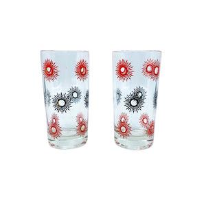 MCM Red & Black Starburst Glasses