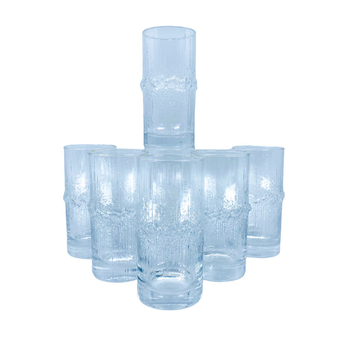 1960s Tapio Wirkkala for Iittala Schnapps “Niva” Glasses, Set of 7