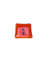 Vintage Orange Playboy Club Glass Ashtray