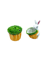 Vintage Enesco Bunny & Carrot Cream and Sugar Set