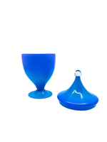Vintage West Virginia Glass Ombre Apothecary