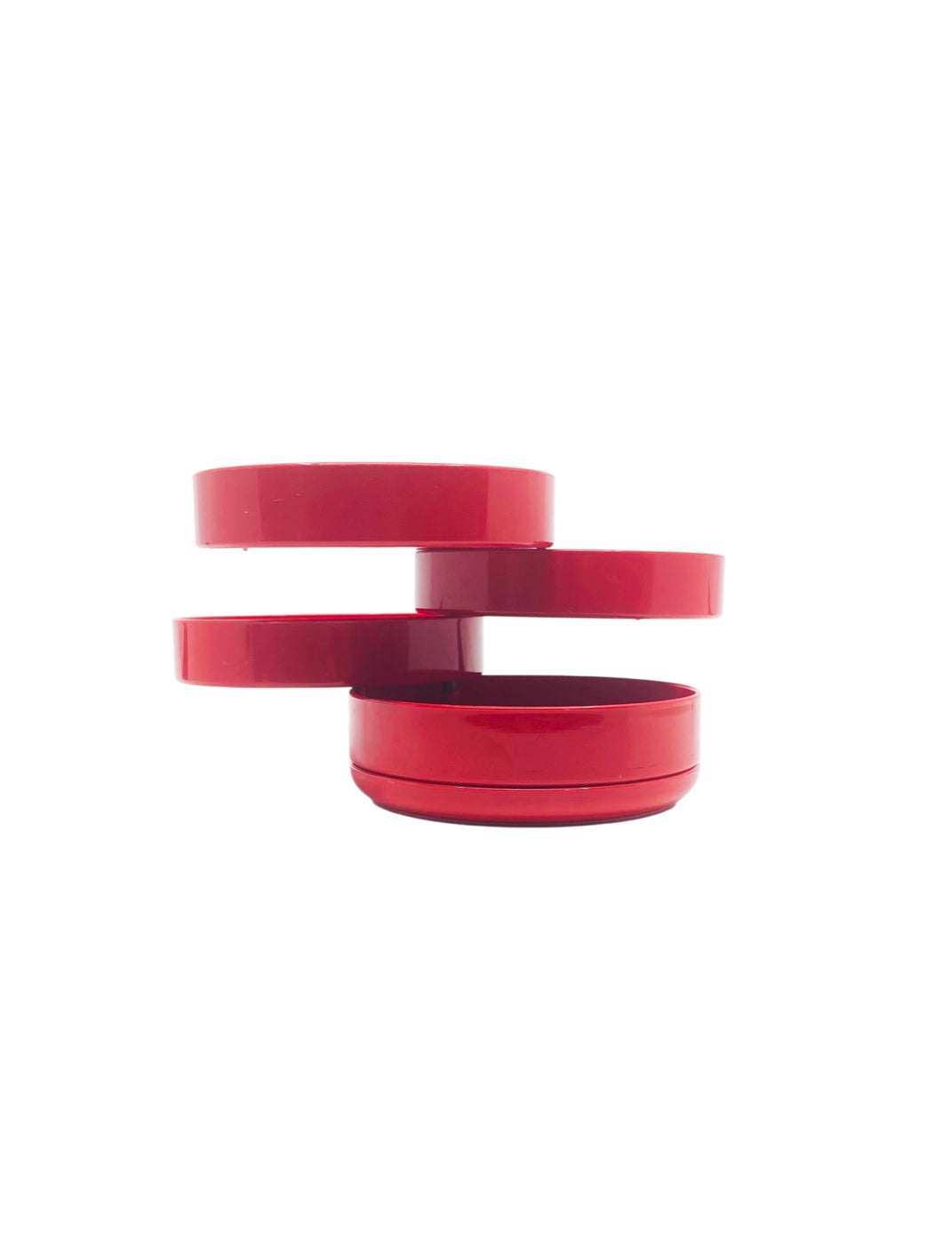 Vintage 1970’s InterDesign Red Craft Caddy, Italy