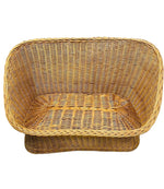 Vintage Wicker Chair & Loveseat